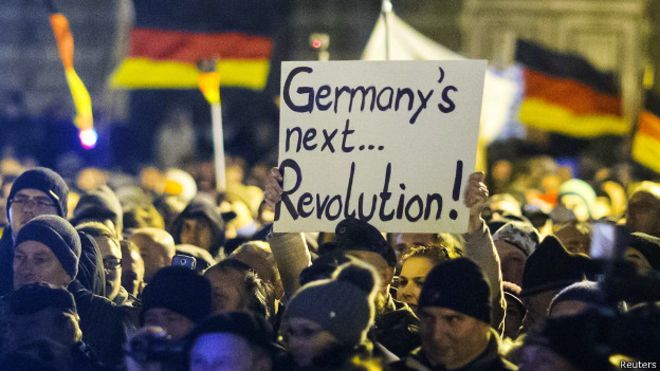 Протестиращи в Дрезден: Ислямизацията ни идва в повече