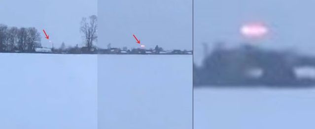 Ярък НЛО, летящ с бясна скорост, е заснет в небето над Беларус (видео)