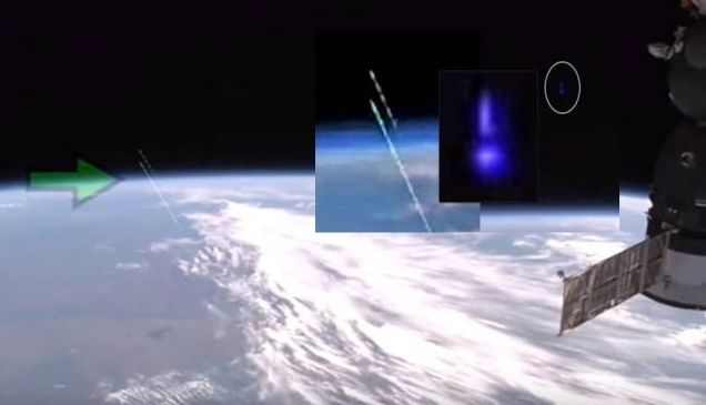 Два излитащи от Земята НЛО засне камера на Международната космическа станция (видео)