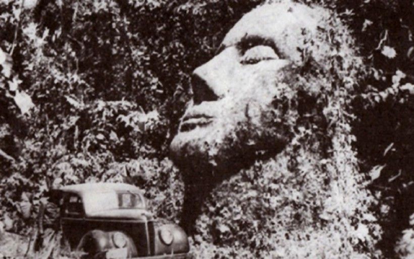 Загадъчната каменна глава от Гватемала, която по нищо не прилича на другите