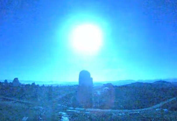Голям метеорит се взриви над Испания, превърна нощта в ден (видео)