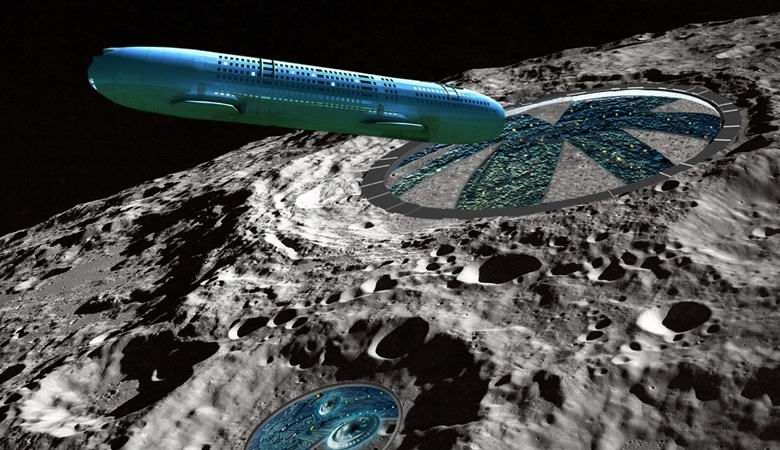 Уфолог откри извънземен кораб в кратер на обратната страна на Луната