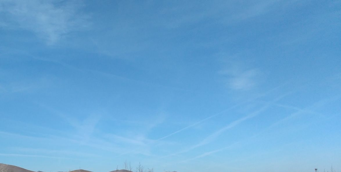 Пак избродираха с химически трасета небето над Западна Тракия (снимки)